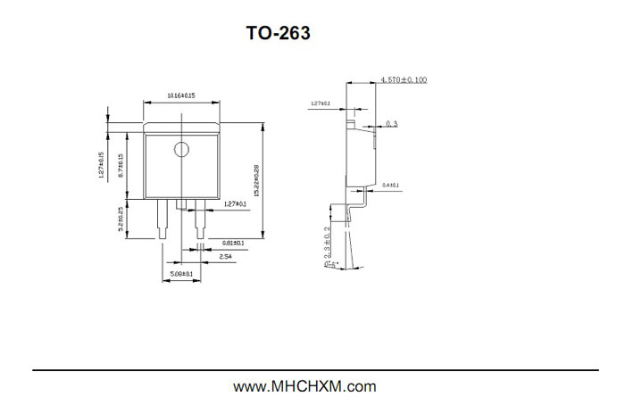 MHCHXM肖特基二极管MBR4045F